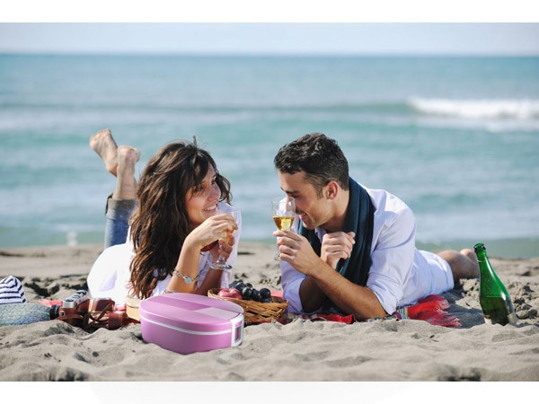 Schiscetta in spiaggia