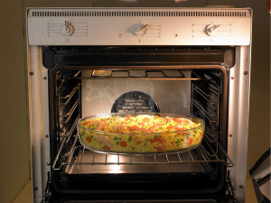 chef carrier ovale verde forno